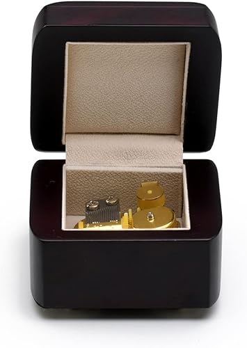 Miniatura 4 de Hi Gloss Modern - Caja de música pequeña de 18 notas con bordes cortados, muchas canciones para elegir, 12 días de Navidad