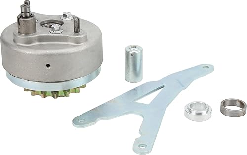 Miniatura 8 de Piñón de rueda de cadena, piñón 16T 19T cambiador de marcha atrás de eje de repuesto para GY6 ATV UTV bastidores de dirección y