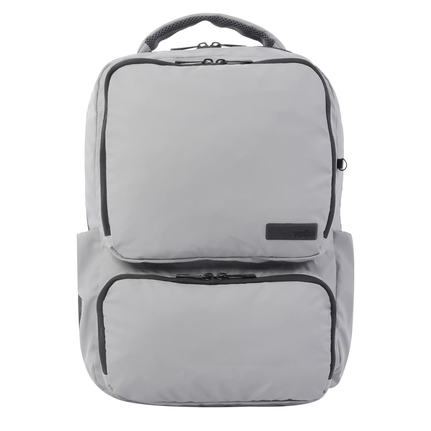 Totto - Mochila para portátil Dragony de 14 Pulgadas en Color Gris: Protege tu Laptop con Estilo y Comodidad