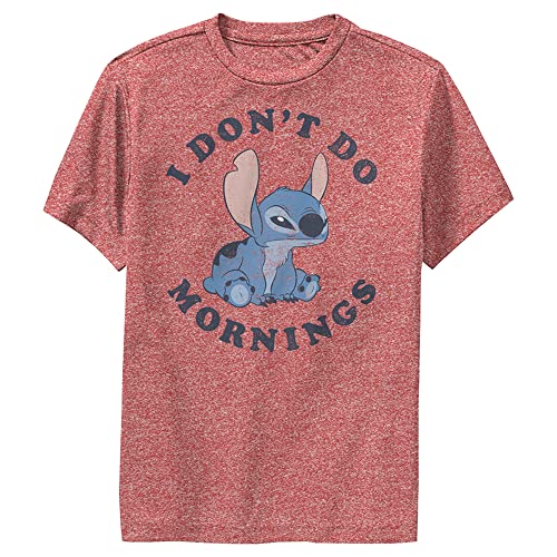 Disney Kids' Stitch Mornings T-Shirt