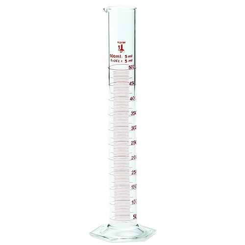 Miniatura 23 de 213C2 Karter Scientific Glass - Cilindro graduado de 3 piezas, 10, 50 y 3.4 fl oz