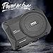 Pyle 10-Inch Low-Profile Amplified Subwoofer System - 900 Watt Compact Enclosed Active Underseat Car Audio Subwoofer with Built-in Amp, Powered Car Subwoofer w/Low & High-Level Inputs - PLBX10A