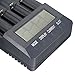Charger - Opus BT-C3100 V2.2 4Slots LCD Display Smart Intelligent Universal Battery Charger - (Plug: EU plug)