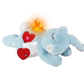 All for Paws Little Buddy - Heart Beat Warm Dog Plush Toy (Bunny)