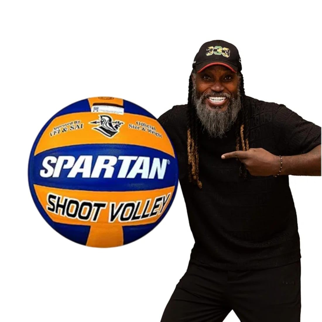 SPARTAN Super Volley Leather Pasted Rubber Moulded Volleyball Size 4, Durable, 18 Panel (Yellow Blue) Lightweight, Waterproof, Training, Match, Practice, Beach Play, for All Seasons Youth, Adult (B0D6BLKRPS) Amazon Price History, Amazon Price Tracker