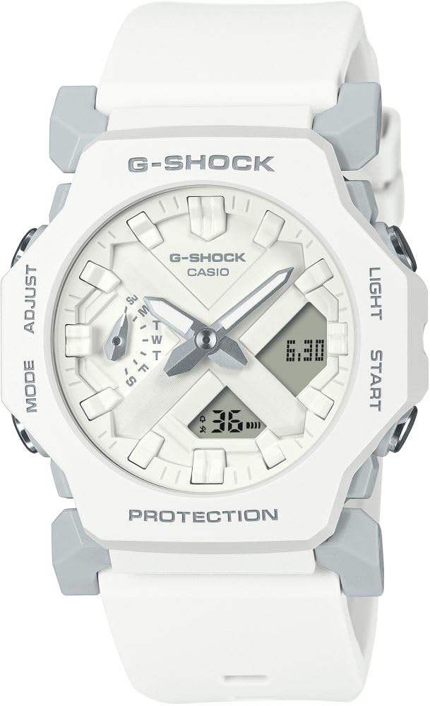 Casio GA-2300-7ADR Kol Saati, G-Shock, Analog/Digital, Beyaz, Erkek