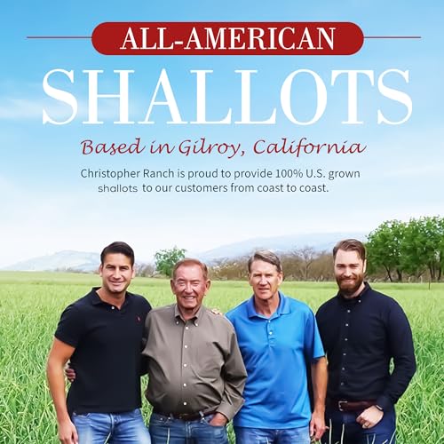 Christopher Ranch Chopped Shallots in Water – Award-Winning Gilroy California Farm | Premium Aromatics Chopped Shallots Fresh for Soups, Stews and Sauces | Rich in Flavor - 4.25 Oz (Pack of 2)