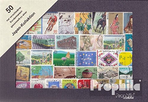 Prophila Collection Giappone 50 Diversi Francobolli Speciali (Francobolli per i Collezionisti)