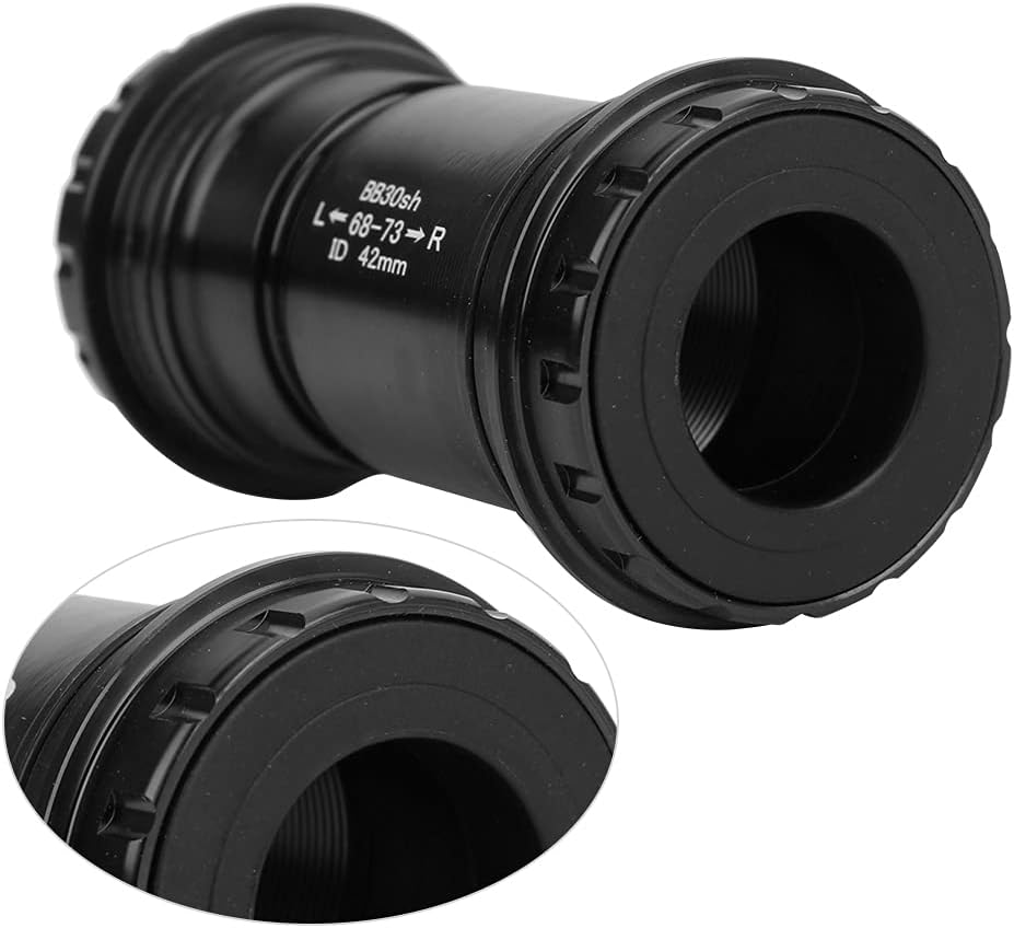 BB30 Alloy Bike Bottom Bracket, Thread Screw in Locking Bearing Bottom Bracket, Crankset Bicycle Accessory