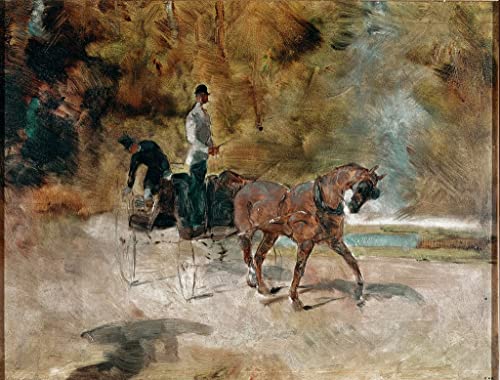 Cuadro de lienzo decorativo de Toulouse Lautrec en tamaño 60x90cm