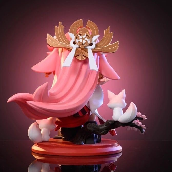 Amazon | Qしゃがみ『原神』八重神子・狐の真意GKフィギュアスケ