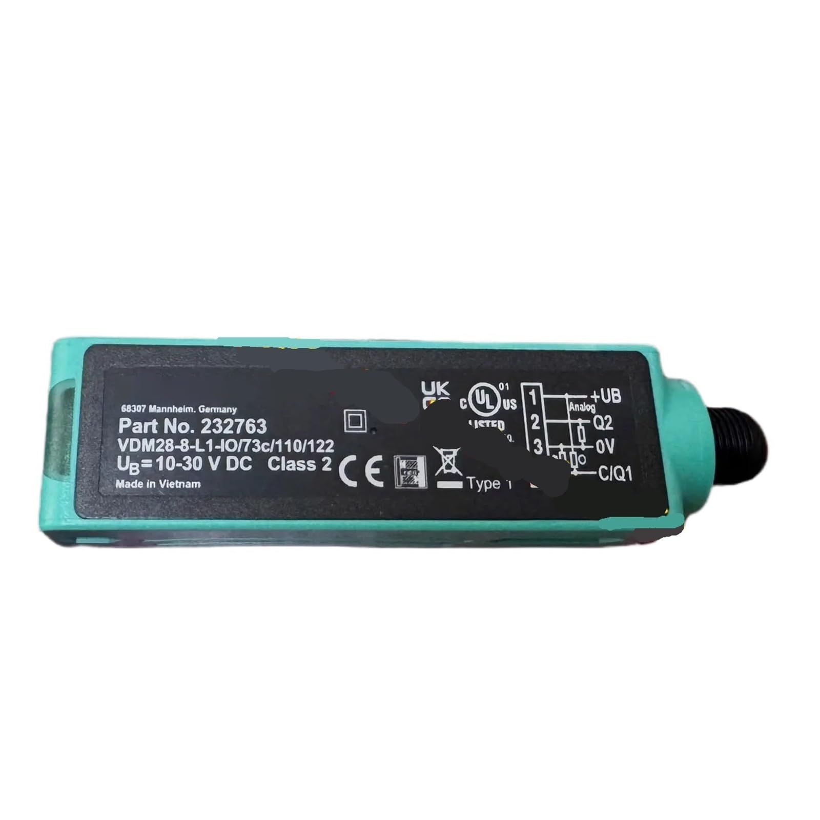 Kszhzymgx One Color Vdm28-8-L1-Io/73C/110/122 Distance Measuring Sensor