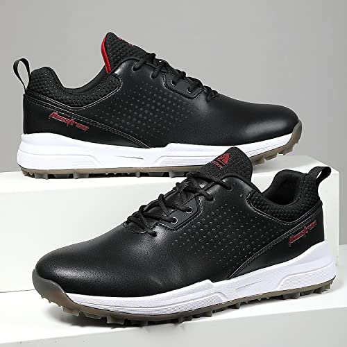 Image of Professional Men Golf Shoes Comfortable Spikeless Outdoor Golf Walking Sport Sneakers for Men