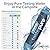 Camco TastePURE Water Filter, 6-Step Filtration | For RV | Flexible Hose Protector | Made in USA | 40043