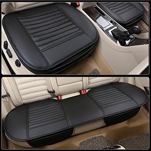 Sedeta 3pcs Silk Velvet Automotive Interior Car Vehicle Front Rear Seat Protecteur Set Cushion Mat Decor Pour Bebe Housse De Coussin De Siege Auto Coussin De Housses Pour Sieges De Voiture Housses