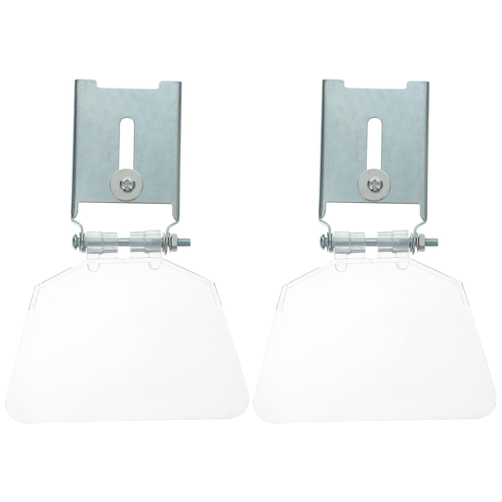 Bench Grinder Tool Rest 2pcs Bench Grinder Eye Grinder Eye Shield Replacement Kit Stainless Steel Attachment Grinder Tool Shield for Most Bench Grinders Use 16.3X11.6X1.5CM Wen Bench Grinder