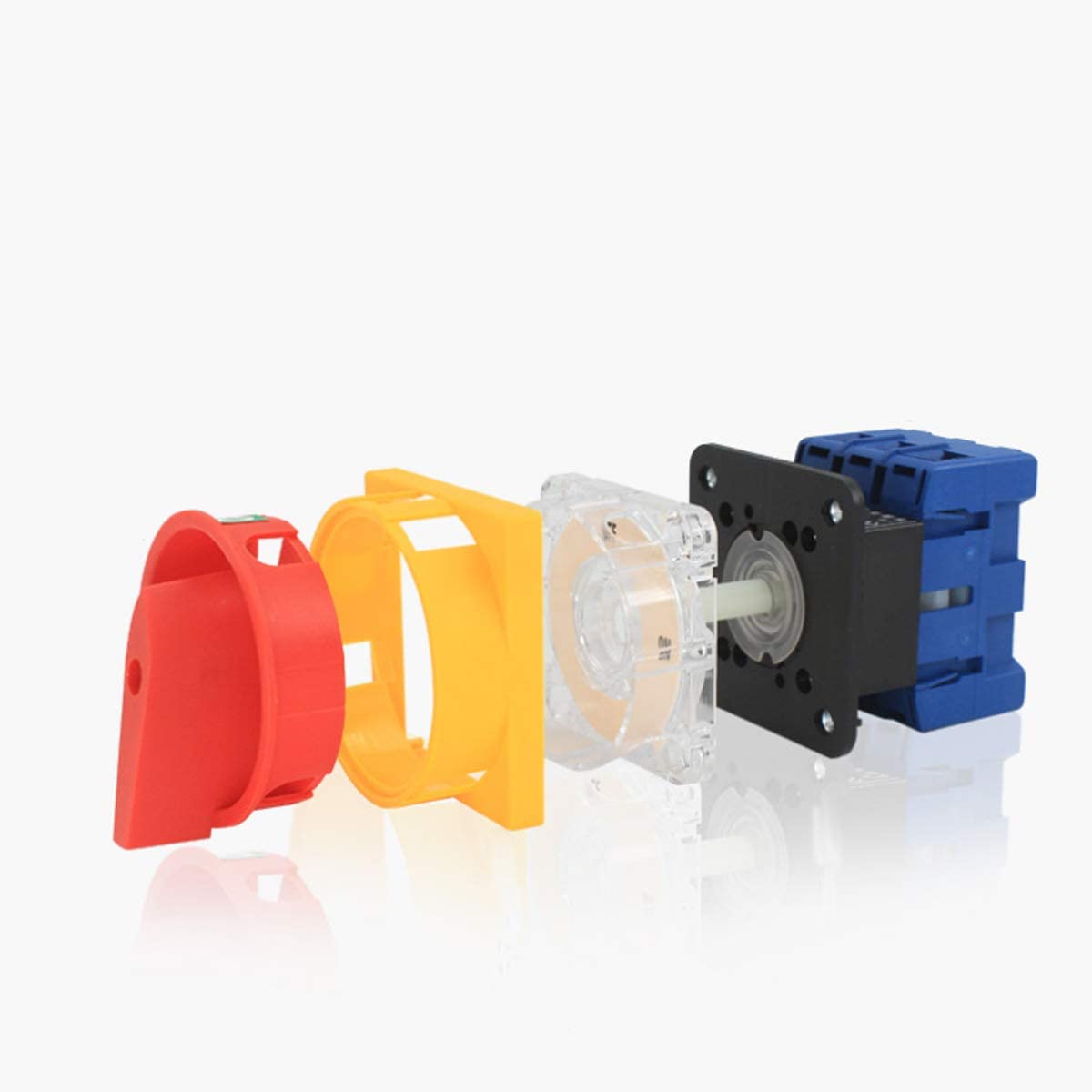 Interruptor Selector Giratorio TOP-VIGOR LW30-32/4P - 380V 32A, 2 Posiciones, Para Motor O Bomba De Agua