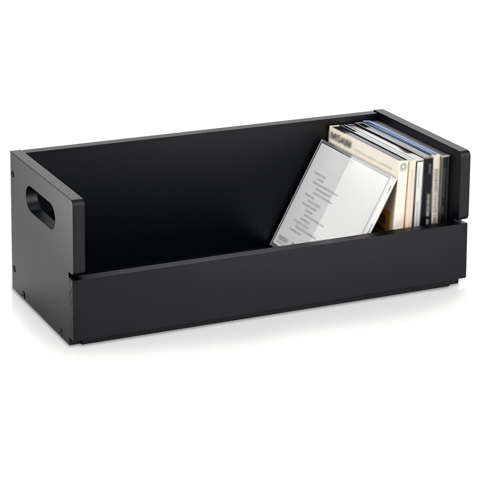 Amazon.com: CroBlissful 1 Set Wooden CD Storage Box,Holds 36