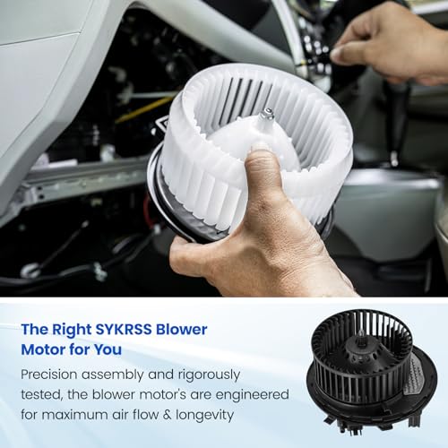 Image of HVAC Blower Motor 700341 Compatible with Audi A3 Q3 RS3 S3, Compatible with Volkswagen Golf SportWagen GTI, 5Q1819021, 5Q1819021B, 5Q1819021E, 5Q0907521C, A /C Blower Motor Assembly
