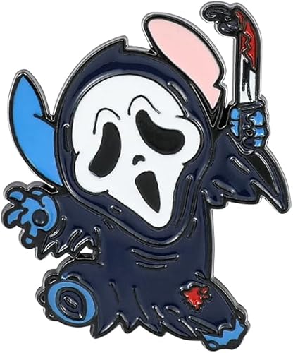 Ohana - Alfileres esmaltados de puntada de anime Ohana Means Family Stitch Pines de solapa para mujeres, hombres, niñas, niños, broche, mochila,