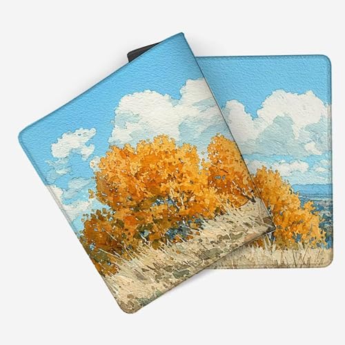 Mouse pad avec bords cousus antidérapant grand tapis souris