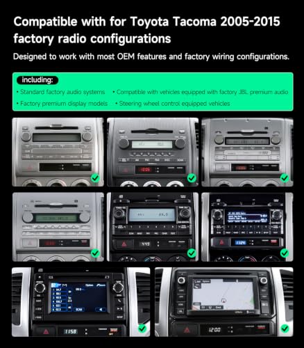 Car Stereo for Toyota Tacoma 2005-2015