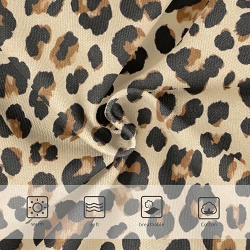 Cotton Toddler Underwear Floral Black Brown Leopard Prints Beige Cute Panties Girl Flower Underpants Briefs 2t3