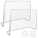 Venbytech for 2PCS Soccer Goal 6x4ft Portable Practice Soccer Net for Backyard w/Metal Frame