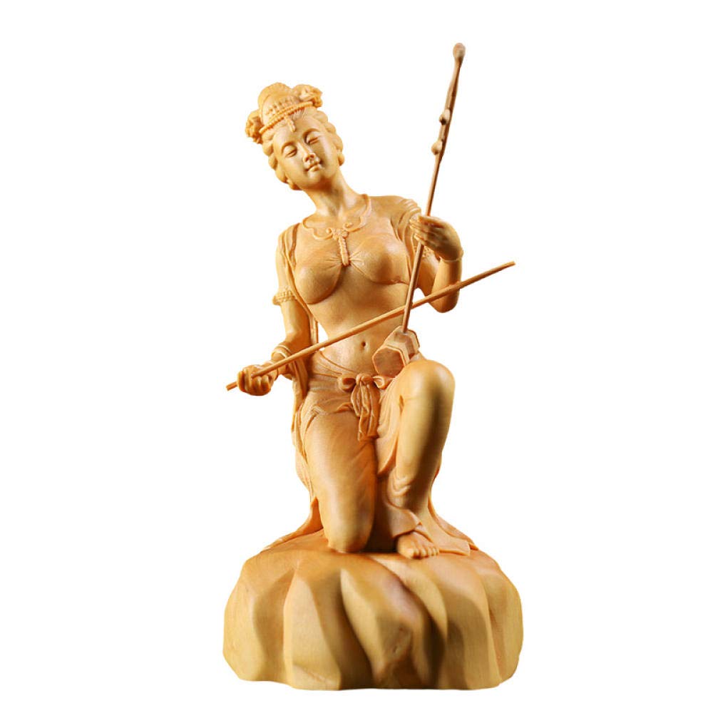 古典的 女性像 彫刻 約60cm オブジェ Amazon.co.jp: 彫刻 東洋の古典的な中国のフィドル二胡女性像の家の