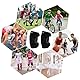 ONTYZZ Kinder Ellenbogenschützer Unterstützung Einstellbar Weiche Kinder Ellenbogenbandage Protector mit SBR Pad Guard Wraps für Radfahren Tanzen Volleyball Krabbeln Schwarz/S