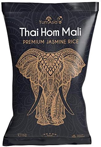 Yum Asia Thai HOM Mali Premium Jasmine White Rice - 5kg