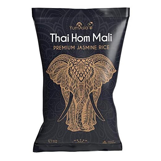 Yum Asia Thai Hom Mali Premium Weißer Jasminreis – 5kg