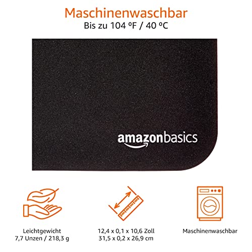 Amazon Basics Rechteckiges Gaming-Mauspad, Standardgröße