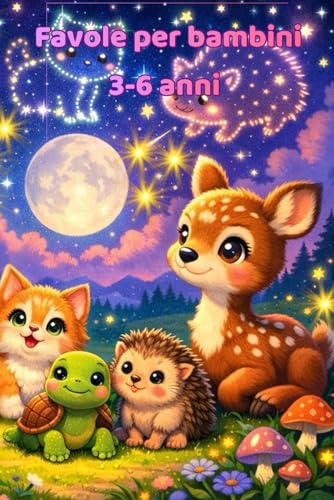 Favole per bambini 3 - 6 anni: Favole della buona notte bambini 3-6-anni