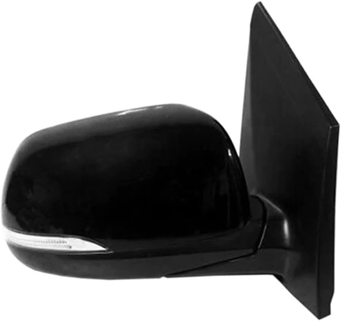 Car Rearview Mirror Assembly Compatible For Kia Picanto 2012-2016 Electric With Lamp Auto Side Rear Mirror Replacement Assembly 5/7/8 Wire(5 Wires Left Side)