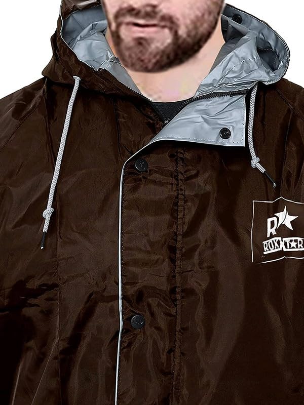 Image of Premium Brand Rain Coat for Men's & Women(Rain Coat for Men Waterproof for Bike Raincoat for Men with Hood. Set of Top and Bottom. Classic Series
