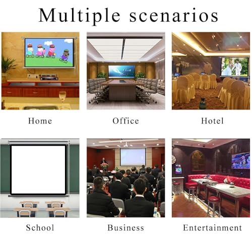 Pantalla proyector manual 60 pulgadas 4:3 miniatura 6