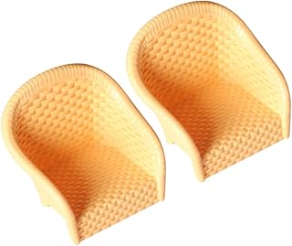 Toddmomy 2 Pçs Simples Cadeira De Vime De Lazer Em Miniatura Casa De Bonecas Mini Cadeira Mini Casa De Bonecas Móveis De Casa De Bonecas Miniaturas De Casa De Bonecas Modelo Mini Cadeira