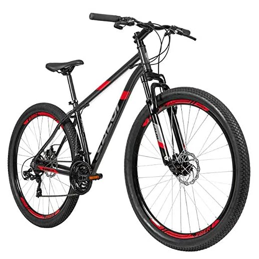 Caloi Bicicleta Supra Aro 29 Tamanho 17 Cinza 21 Velocidades A19