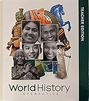 World History Interactive, Teacher's Edition, c.2022, 9781418330378, 141833037X 141833037X Book Cover