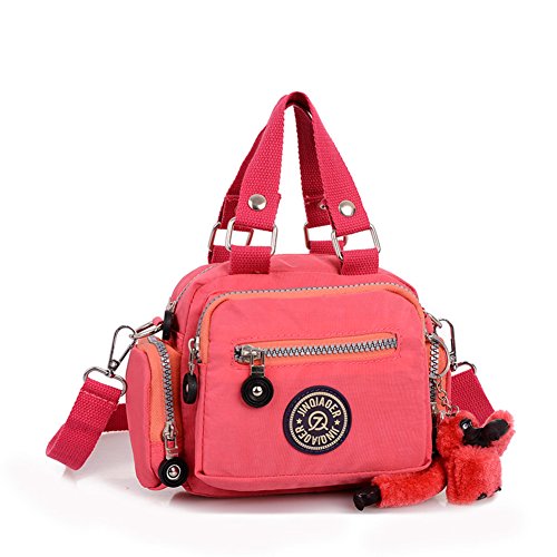 Le petit sac de partie en bandoulière chic pour femme en tissu chiffon lavé