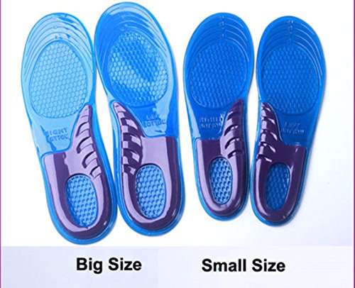 Plantillas ortopédicas de gel de silicona HiiBaby unisex 278 mm miniatura 2