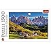 Trefl TR26163 Villnößtal, Dolomiten, Italien 1500 Teile, Premium Quality, für Erwachsene und Kinder ab 12 Jahren Puzzle, Mehrfarbig