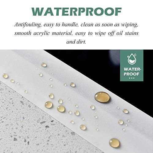 image for ToLanbbt Caulk Strip PMMA Self Adhesive Waterproof Sealing Tape for Ba