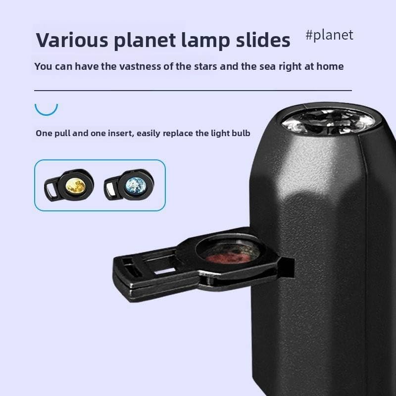 Image of Planet Projector Light, USB Powered, Projection Lamp, Room Decor for Kids | Portable can be used in room, car etc