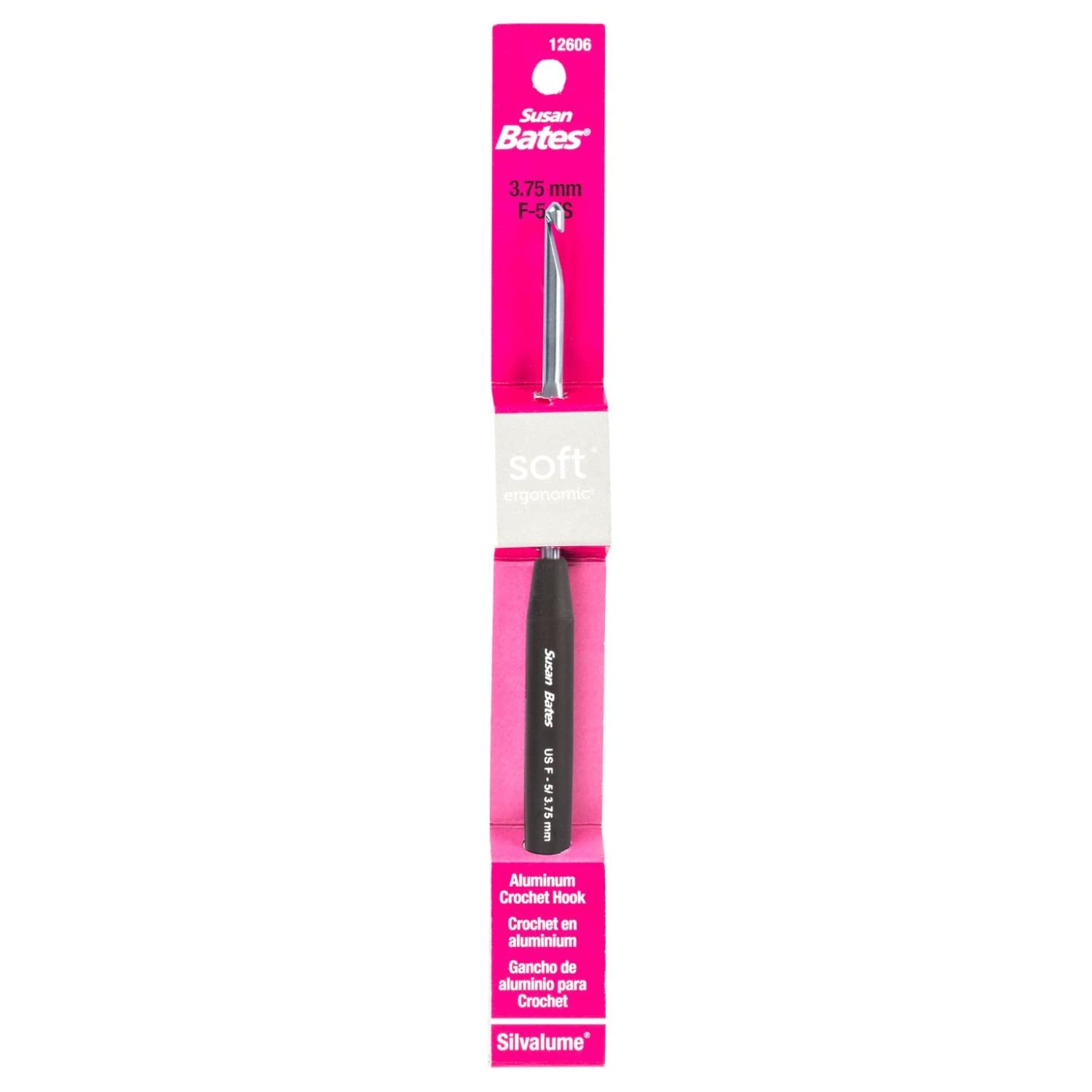 Susan Bates Crochet Hook Ergo, Size F5/3.75mm