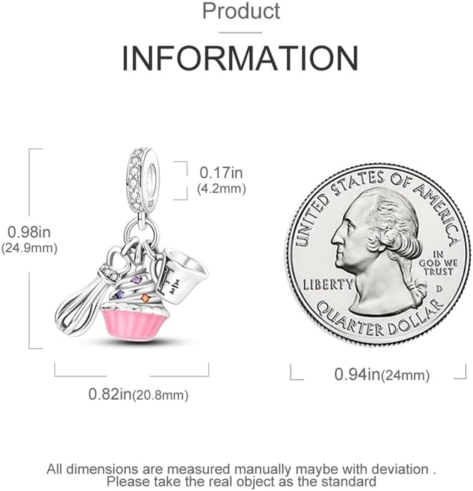 Queen Happy Birthday Hot Air Balloon Family Puppy Charm 925 Sterling Silver Charms for Bracelets and Necklaces Mother's Day Charms for Women - Image 6