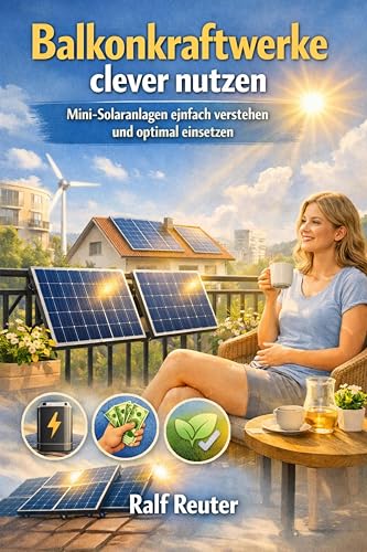 Balkonkraftwerke clever nutzen: Mini Solaranlagen einfach verstehen und optimal einsetzen (German Edition)
