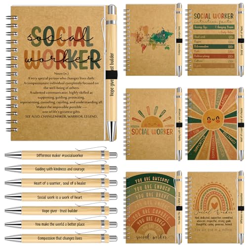 Carnets de notes A6 pour organiser vos réunions et planifier vos projets pro Eaasty Lot de 21