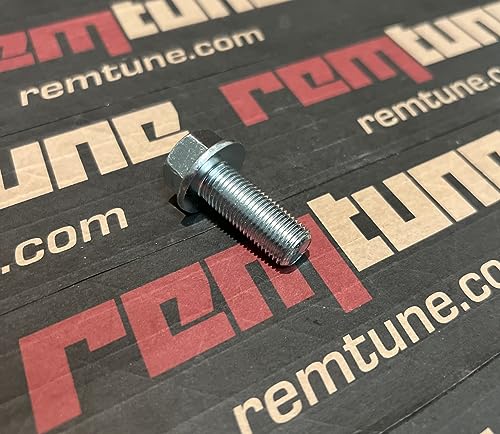 Image of Brand M12-1.25 x 30mm ISO Grade 10.9 Hex Flange Bolt - JIS B1189, Fully Threaded, Japanese Industry Standard Hardware (1pc) (Pack of 2)